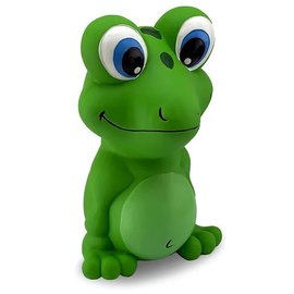 NATURFLEX FROG GREEN LATEX DOG TOY LARGE 8"