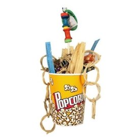 A&E CAGE COMPANY A&E HB861 HAPPY BEAKS MOVIE TIME BIRD TOY