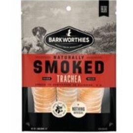 BARKWORTHIES NATURALLY SMOKED 6" Trachea 3 PACK