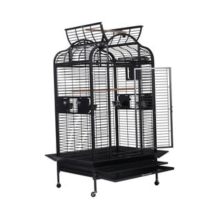 A&E CAGE COMPANY A & E Cages Majestic Parrot Cage  3628 Black