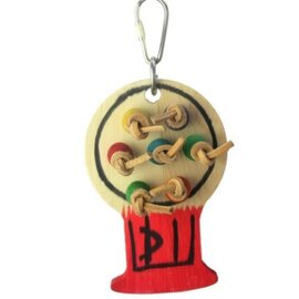 A&E CAGE COMPANY A & E Cages Happy Beaks Gumball Machine Bird Toy