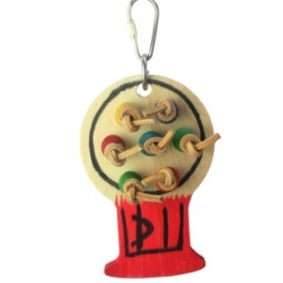 A&E CAGE COMPANY A & E Cages Happy Beaks Gumball Machine Bird Toy