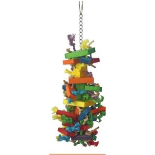 A&E CAGE COMPANY A & E Cages Happy Beaks Cluster Blocks Bird Toy