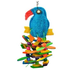 A&E CAGE COMPANY A & E Cages Happy Beaks Toucan Sam Bird Toy