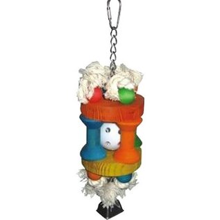 A&E CAGE COMPANY A & E Cages Happy Beaks Whiffle Ball in Solitude Bird Toy