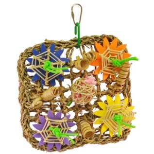 A&E CAGE COMPANY A & E Cages Happy Beaks Deluxe Vine Mat Bird Toy Small