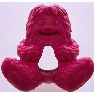 YETI PET PRODUCTS YETI PET PRODUCTS HANGRY YETI PUFF & PLAY DOG TOY PINK