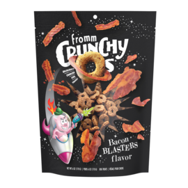 FROMM FROMM DOG CRUNCHY O's BACON BLASTERS 6OZ