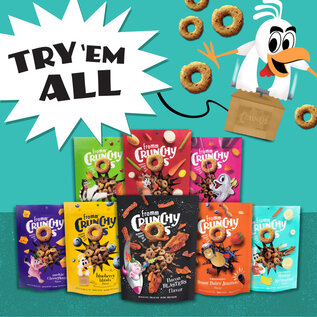 FROMM FROMM DOG CRUNCHY O's BACON BLASTERS 6OZ