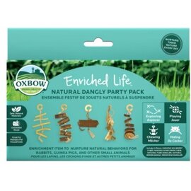 OXBOW Oxbow Animal Health Enriched Life Natural Dangly Party Pack Small Animal Chew Toy
