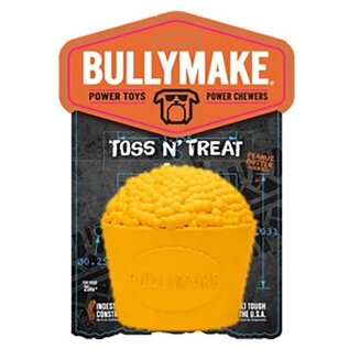 bullymake BULLYMAKE TOSS N' TREAT POPCORN RUBBER TOY