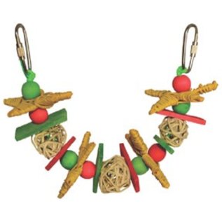 SUPER BIRD CREATIONS Super Bird Creations SB-972 - Xmas Garland - Small - 11" x 2"