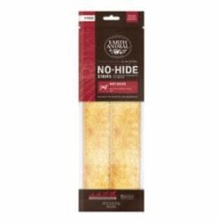 EARTH ANIMAL EARTH ANIMAL DOG NO HIDE STRIPS BEEF 4 PACK