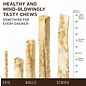 EARTH ANIMAL EARTH ANIMAL DOG NO HIDE STRIPS PEANUT BUTTER 4 PACK