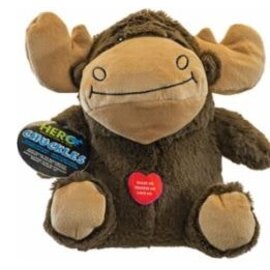 HERO/CAITEC Hero Chuckles 2.0 Plush Moose with 3-in-1 Squeaker