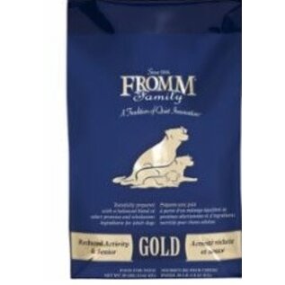 FROMM FROMM FROMM DOG GOLD SENIOR REDUCED ACTIVITY 30LB