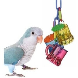 Perky Parrot Cheers Sr. 8.5 x 3.5 x 3.5"