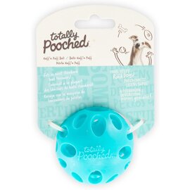 MESSY MUTTS Messy Mutts Totally Pooched Huff'n Puff Ball -2.5”  Teal