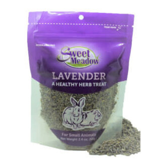 Sweet Meadow Farm Lavender Healthy Herb Small Animal Treat 1ea/2.1 oz