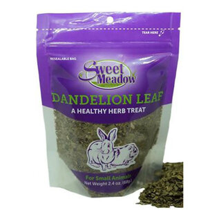 Sweet Meadow Farm Dandelion Leaf Healthy Herb Small Animal Treat 1ea/2.1 oz