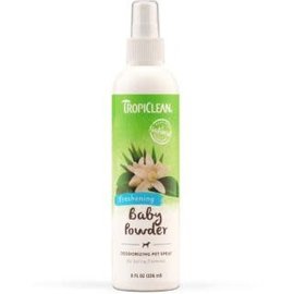 TROPICLEAN Tropiclean Baby Powder Freshening Dog / Cat Spray 8 oz.