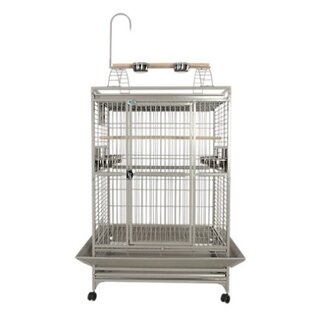 A&E CAGE COMPANY A&E Cage 40 in. x 30 in. Playtop Cage 1 in. Bar Space, 8004030 PLATINUM