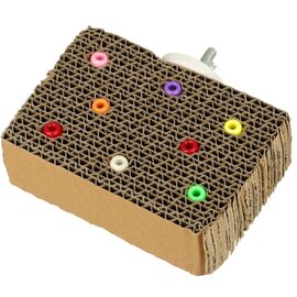 SUPER BIRD CREATIONS Super Bird SB-1216 Cardboard Treat Block Small