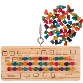 SUPER BIRD CREATIONS Superbird Creations SB-1225 Birdie Keyboard  5 x 7.5 x 0.75"