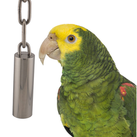 SUPER BIRD CREATIONS SUPERBIRD CREATIONS  STAINLESS STEEL TUBE BELL – SMALL  8.5″ x 1