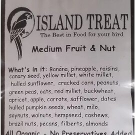 ISLAND TREAT Island Treat Medium Fruit & Nut 24 oz.