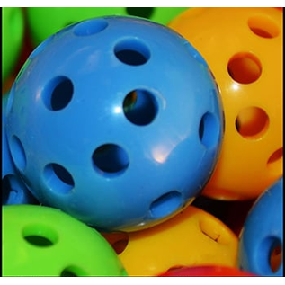 SUPER BIRD CREATIONS Gumballs 30mm Plastic Ball (assorted colors)