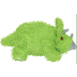 MIGHTY MICROFIBER TRICERATOPS DURABLE DOG TOY