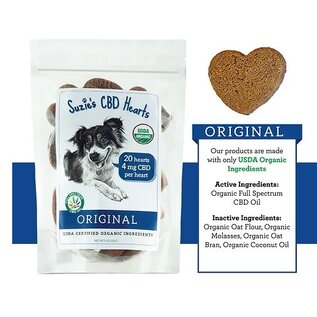 SUZIES'S CBD SUZIE S CBD HEARTS FOR DOGS
