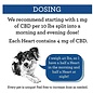 SUZIES'S CBD SUZIE S CBD 4 mg HEARTS FOR DOGS ORIGINAL FLAVOR 8 oz. 20 count pack