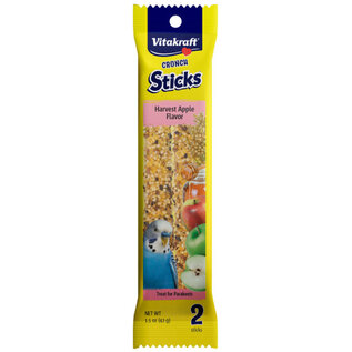 SUNSEED Vitakraft Crunch Sticks Harvest Apple Flavor Parakeet Treat 1.5oz