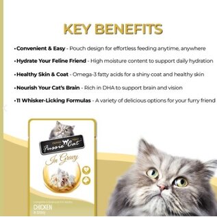 FUSSIE CAT Fussie Cat Premium Chicken in Gravy Wet Cat Food, 2.47-oz pouch, case of 12