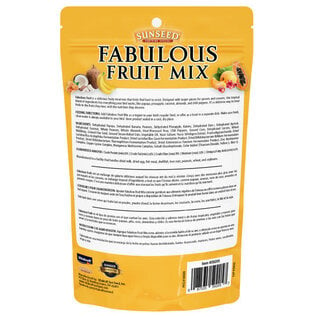 Sunseed Fabulous Fruit Mix Parrots & Conures  12 oz.