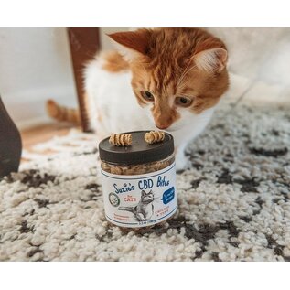 SUZIES'S CBD SUZIE'S CBD .5mg BITES CHICKEN & TUNA  FOR CATS 100 COUNT