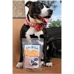 SUZIES'S CBD SUZIE'S CBD 4mg PEANUT BUTTER HEARTS FOR DOGS 20 count