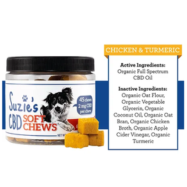 SUZIES'S CBD SUZIE S CBD SOFT CHEWS FOR DOGS