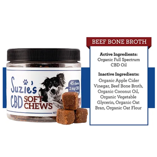 SUZIES'S CBD SUZIE S CBD SOFT CHEWS FOR DOGS