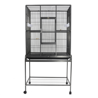 A&E CAGE COMPANY A&E Flight Cage w Stand Black 31x20in