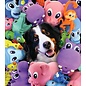 NATURFLEX CHICKEN LATEX DOG TOY 16"