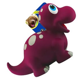 NATURFLEX BRONTOSAURUS LATEX DOG TOY LARGE 8"