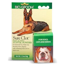 BIOGROOM Bio-Groom Sure Clot Fast Acting Styptic Powder .5oz