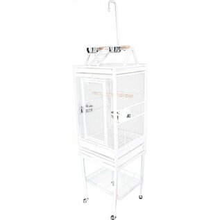 KING'S CAGES King's Cage SLP18x18 Superior Line Playtop Parrot Bird Cage 18X18X57