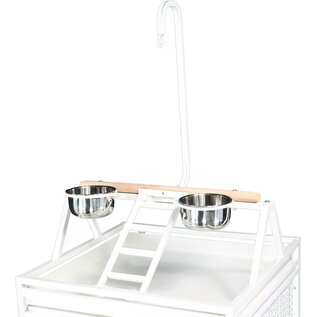 KING'S CAGES King's Cage SLP18x18 Superior Line Playtop Parrot Bird Cage 18X18X57