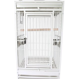 KING'S CAGES King's Cage SLP18x18 Superior Line Playtop Parrot Bird Cage 18X18X57