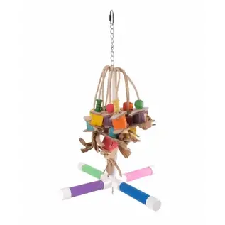 HAGEN Hari Active Play - 4-Way Perch Swing & Toy