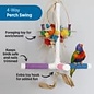 HAGEN Hari Active Play - 4-Way Perch Swing & Toy